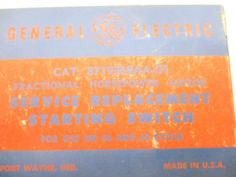 GENERAL ELECTRIC 8719368AA-G1 NSMP
