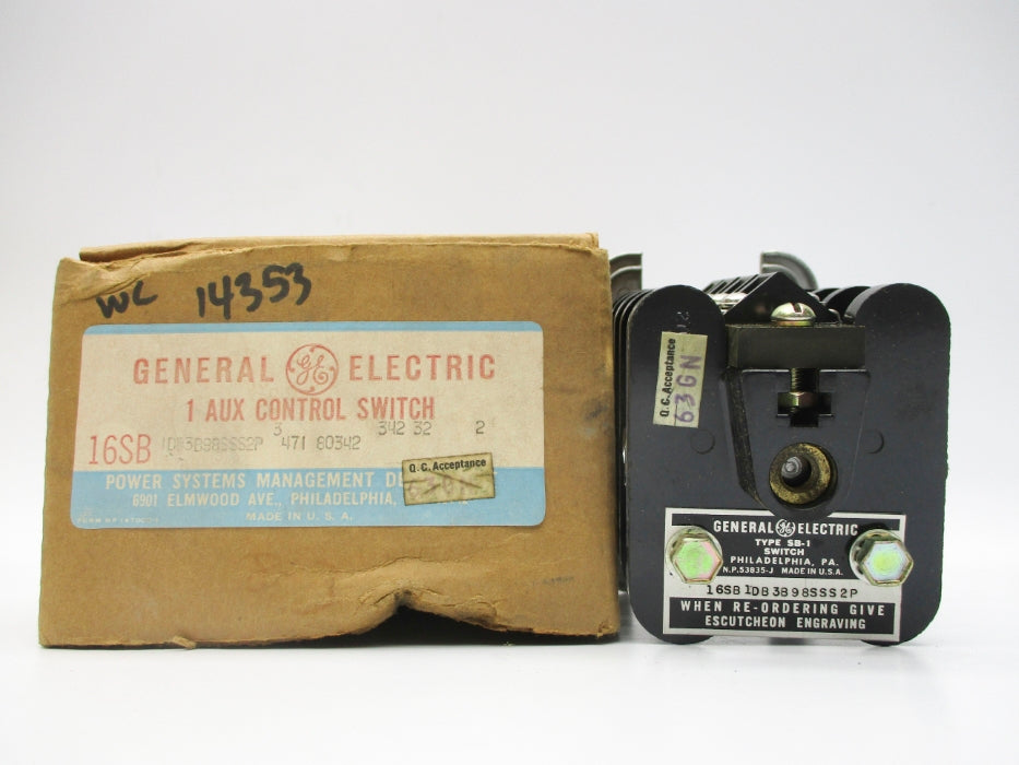 GENERAL ELECTRIC 16SBIDB3B98SSS2P NSMP