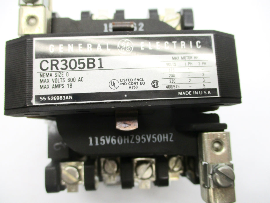 GENERAL ELECTRIC CR305B1 95/115V NSNP