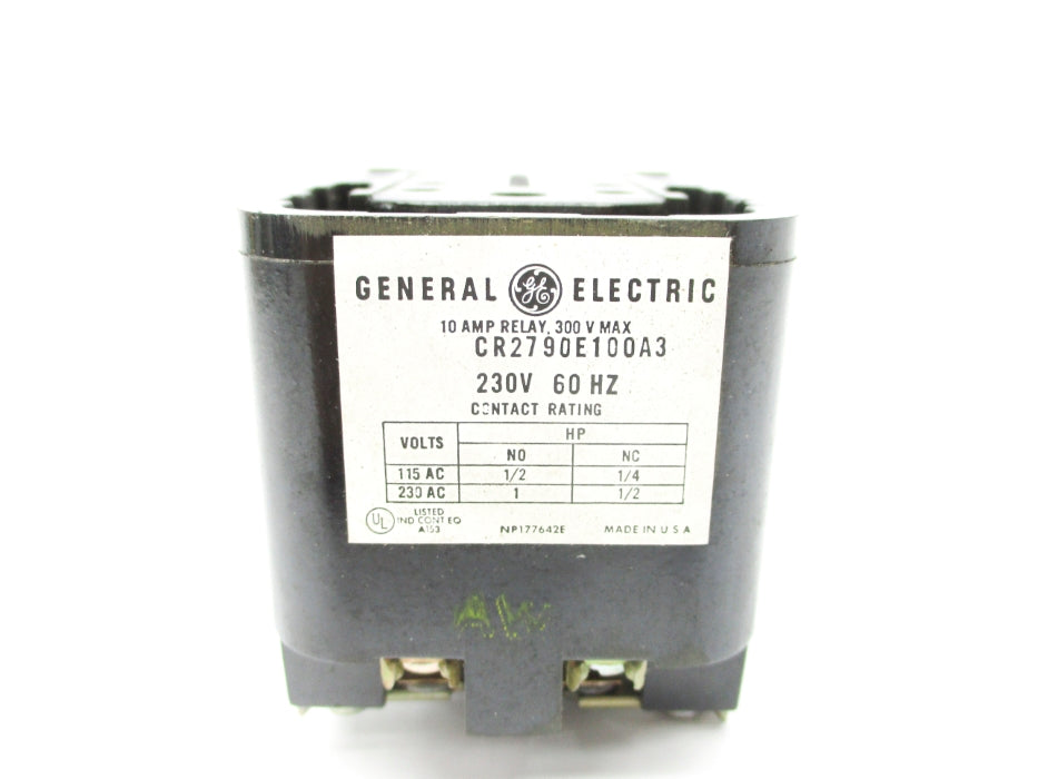 GENERAL ELECTRIC CR2790E100A3 230V 10A NSNP