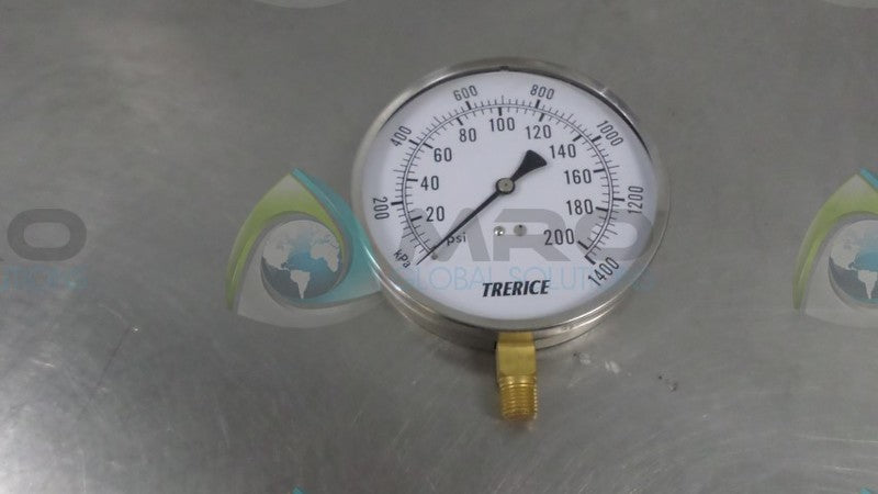 TRERICE D625195 PRESSURE GAUGE *NEW IN BOX*