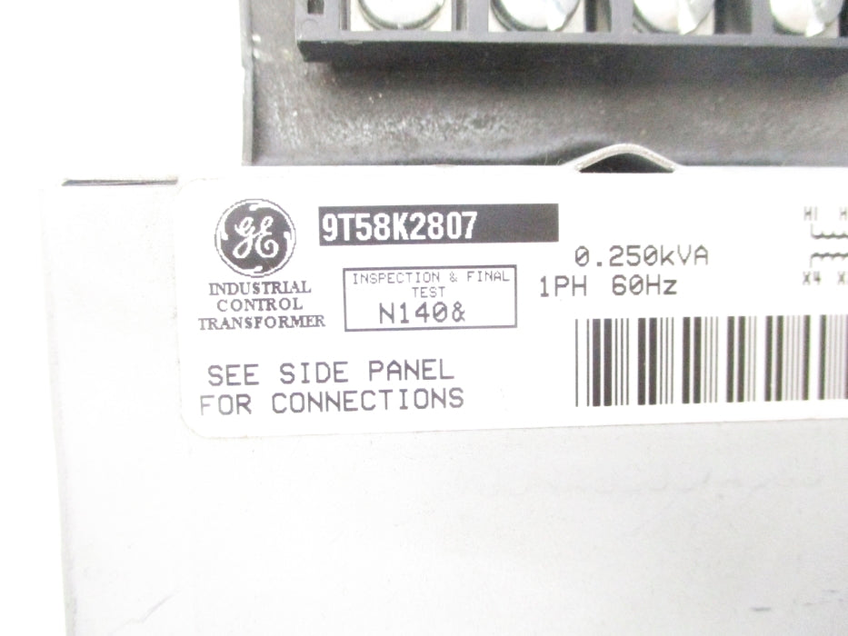 GENERAL ELECTRIC 9T58K2807 0.25KVA NSNP