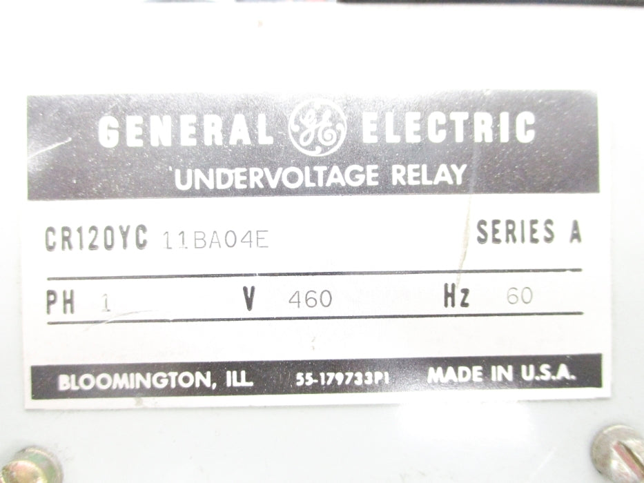 GENERAL ELECTRIC CR120YC11BA04E SER. A 36VDC UNMP