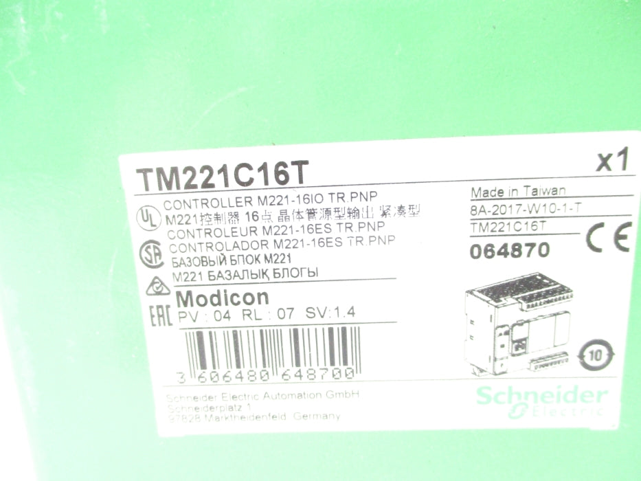 SCHNEIDER ELECTRIC TM221C16T NSMP