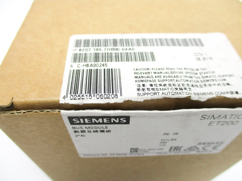 SIEMENS 6ES7195-7HB00-0XA0 NSMP