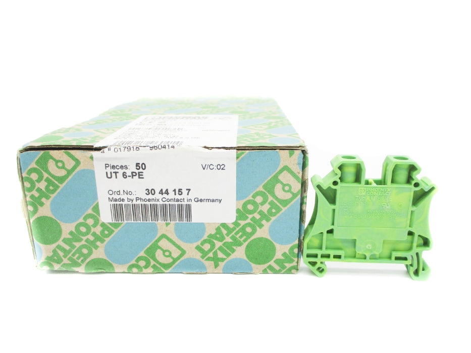PHOENIX CONTACT UT6-PE 3044157 (PKG OF 50) NSMP