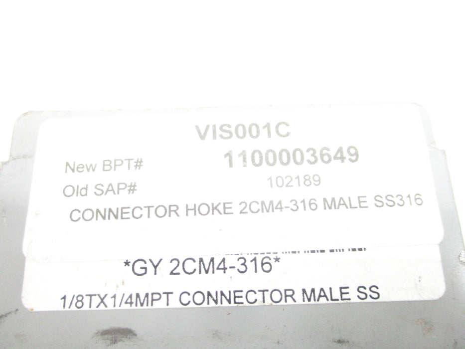 HOKE 2CM4-316 (LOT OF 5) NSNP