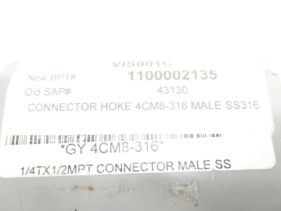 HOKE 4CM8-316 (LOT OF 4) NSNP