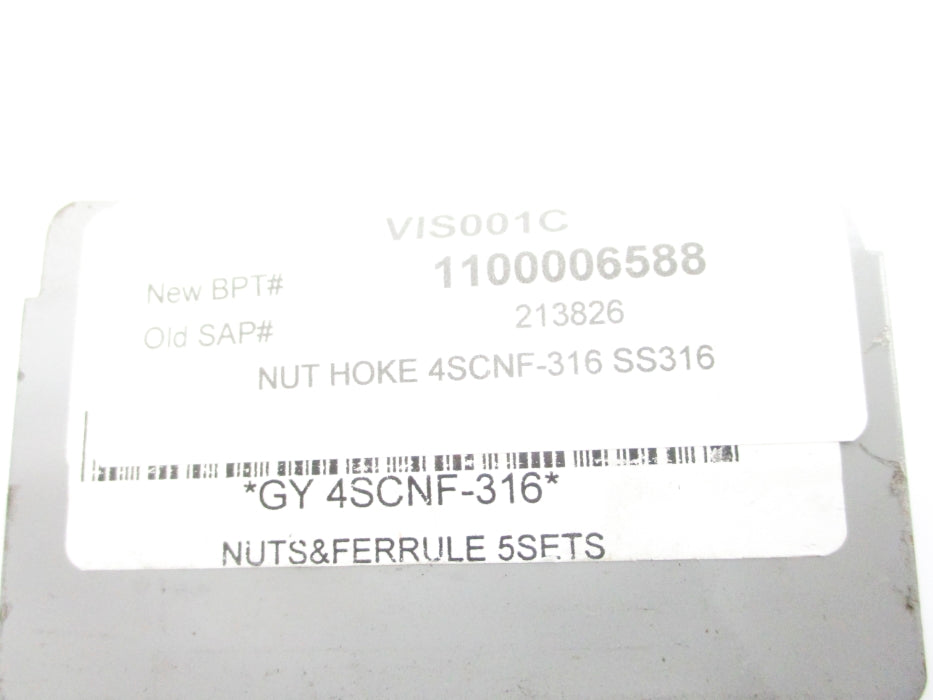 HOKE 4SCNF-316 (LOT OF 10) UNMP
