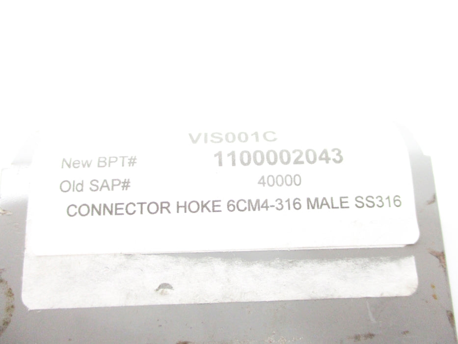 HOKE 6CM4-316 (LOT OF 9) NSNP