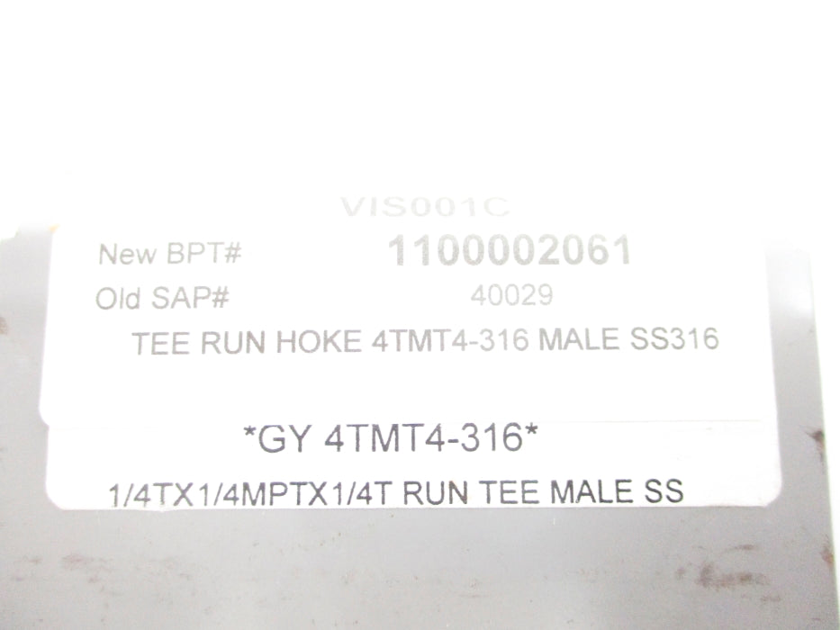 HOKE 4TMT4-316 (LOT OF 4) NSNP