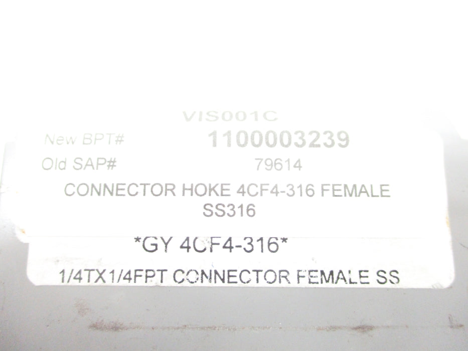 HOKE 4CF4-316 (LOT OF 6) NSNP