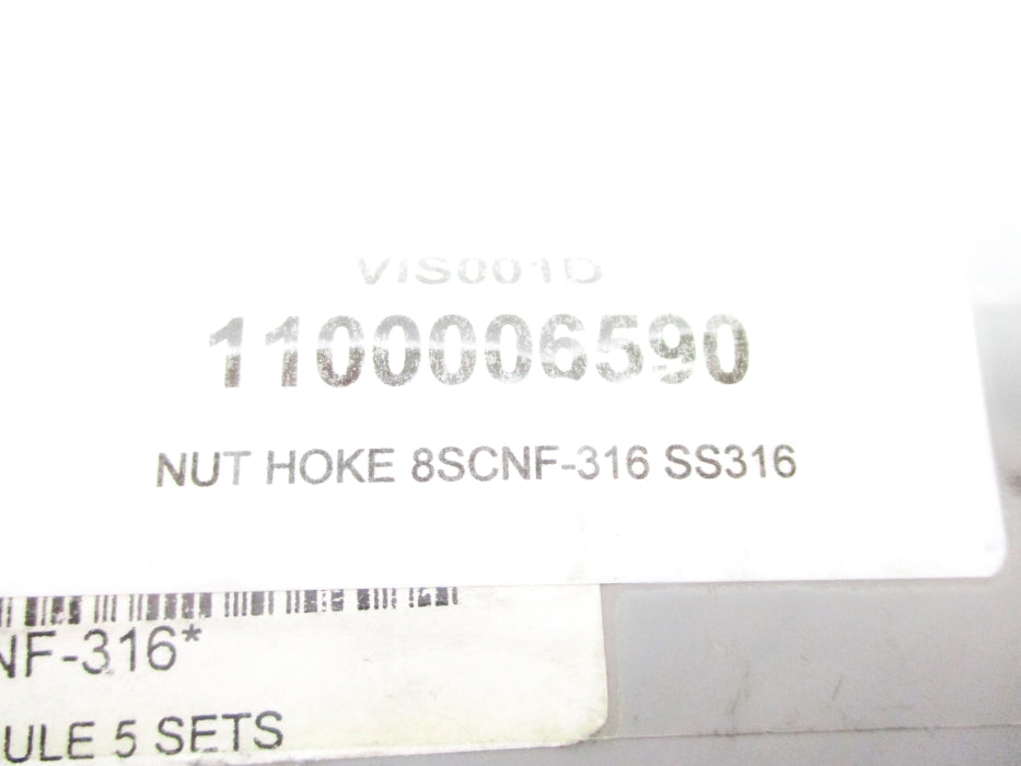 HOKE 8SCNF-316 (LOT OF 40) UNMP