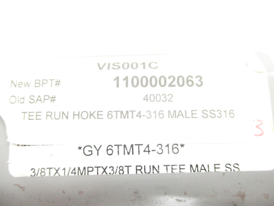 HOKE 6TMT4-316 (LOT OF 4) NSNP