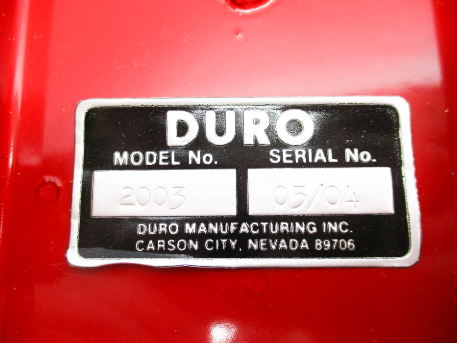 DURO 2003 NSNP
