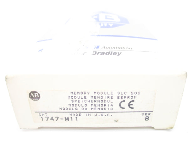ALLEN BRADLEY 1747-M11 SER. B (GY/BL) NSMP
