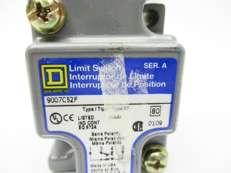SQUARE D 9007C52F SER. A (AS PICTURED) NSNP
