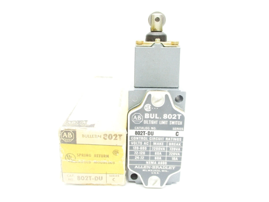 ALLEN BRADLEY 802T-DU SER. C (BK/YL) NSMP