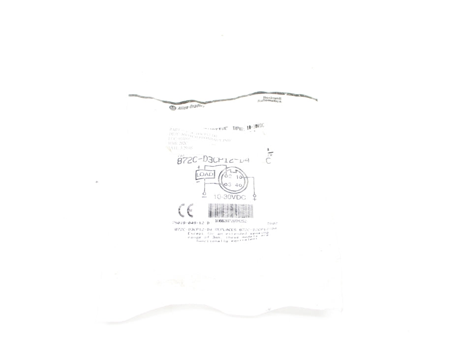 ALLEN BRADLEY 872C-D3CP12-D4 SER. C NSMP