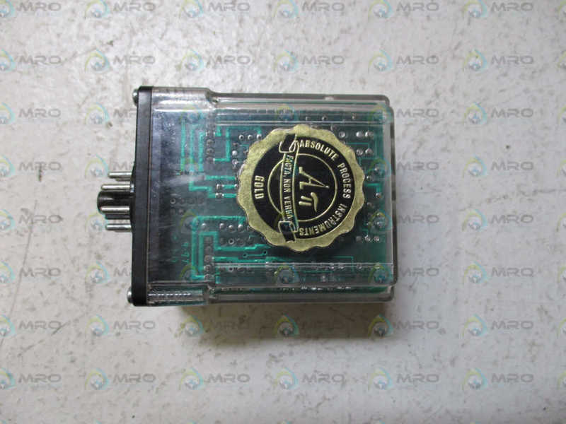 ABSOLUTE PROCESS API4010CHCD24 RELAY 24VDC *USED*