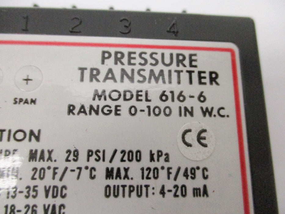 DWYER 616-6 29PSI NSNP