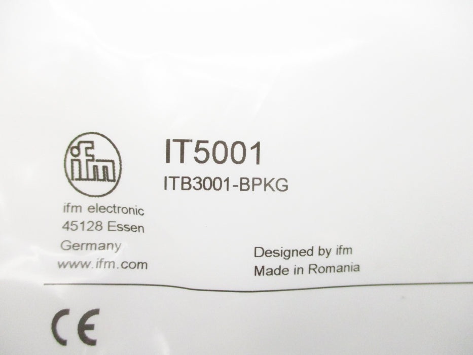 IFM EFECTOR IT5001 ITB3001-BPKG NSMP