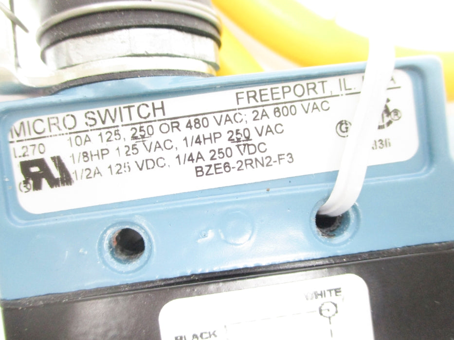 MICRO SWITCH BZE6-2RN2-F3 NSNP
