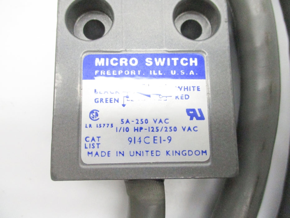 MICROSWITCH 914CE1-9 NSNP