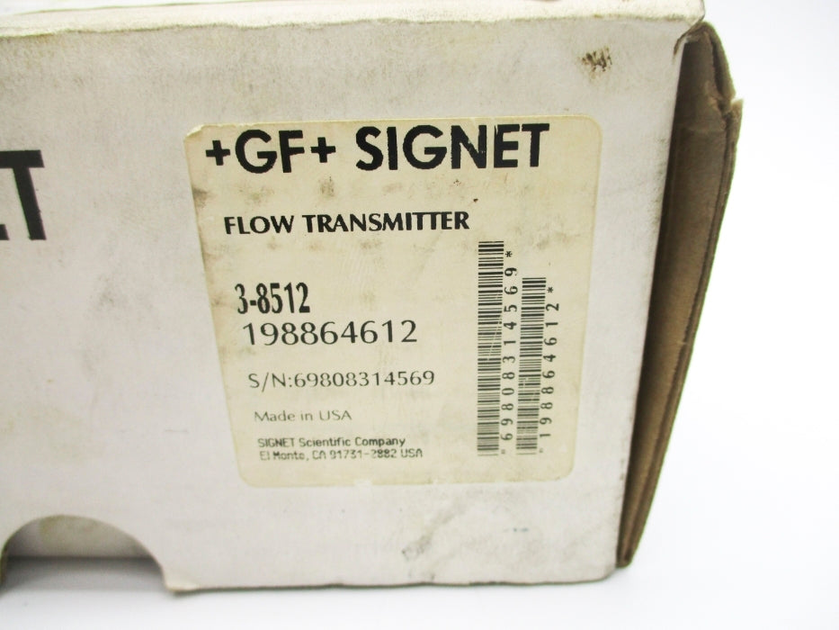 GF SIGNET 3-8512 198864612 NSMP