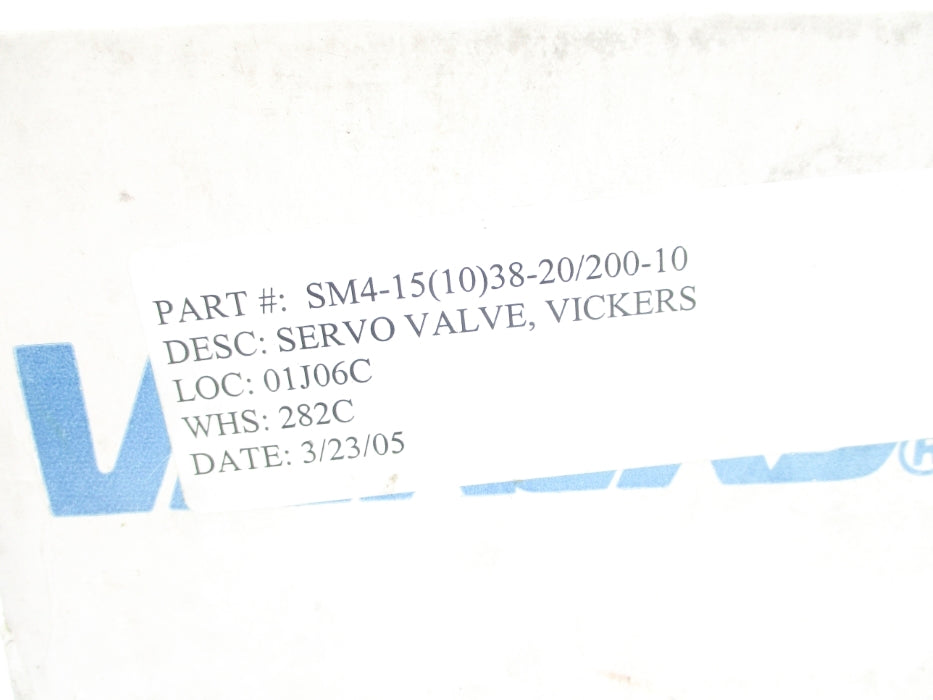 VICKERS SM4-15(10)38-20/200-10 989021 NSMP