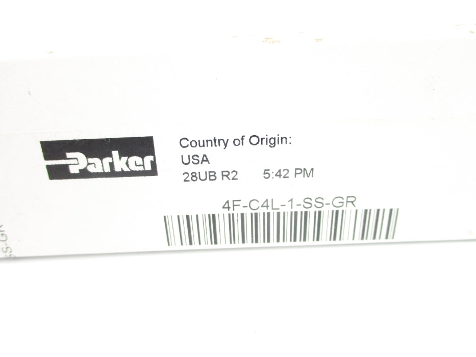 PARKER 4F-C4L-1-SS-GR NSMP