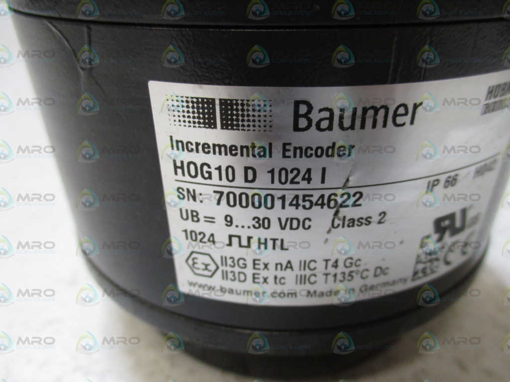 BAUMER HOG10D1024I INCEMENTAL ENCODER *NEW NO BOX*