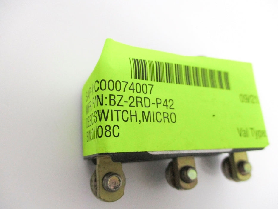 MICRO SWITCH BZ-2RD-P42 UNMP