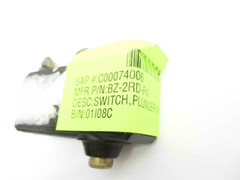 MICRO SWITCH BZ-2RD-P4 UNMP