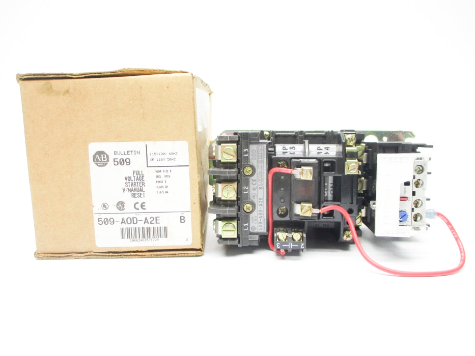 ALLEN BRADLEY 509-AOD-A2E SER. B (BR/WH) NSMP
