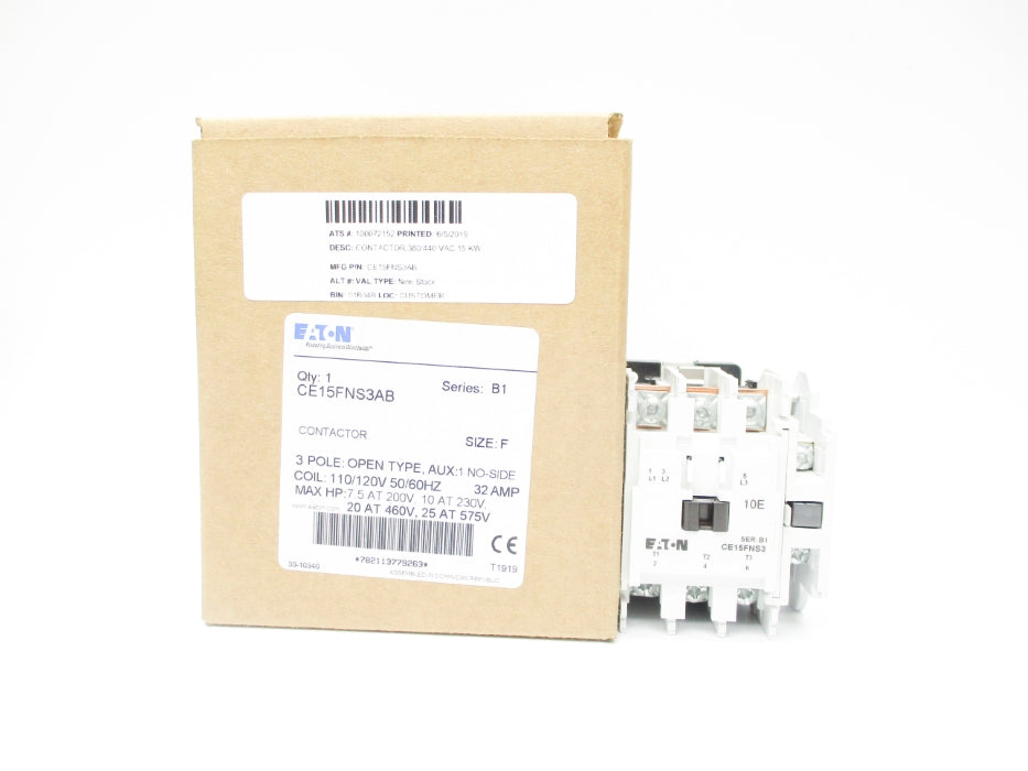 EATON CE15FNS3AB SER. B1 110/120V 32A NSMP
