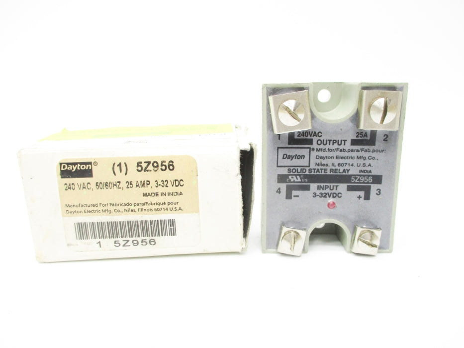 DAYTON 5Z956 25A 240VAC NSMP
