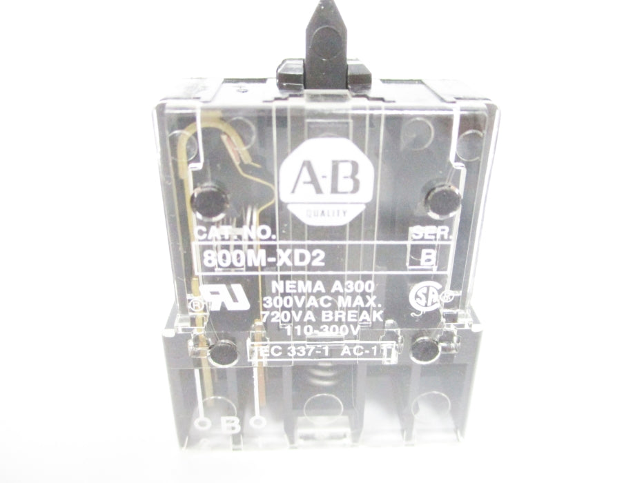 INDUSTRIAL SPARE PART 800M-XD2 SER. B 300VAC 10A NSNP
