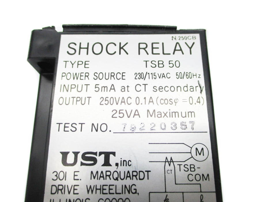TSUBAKI TSB50 250VAC 50-130A NSNP