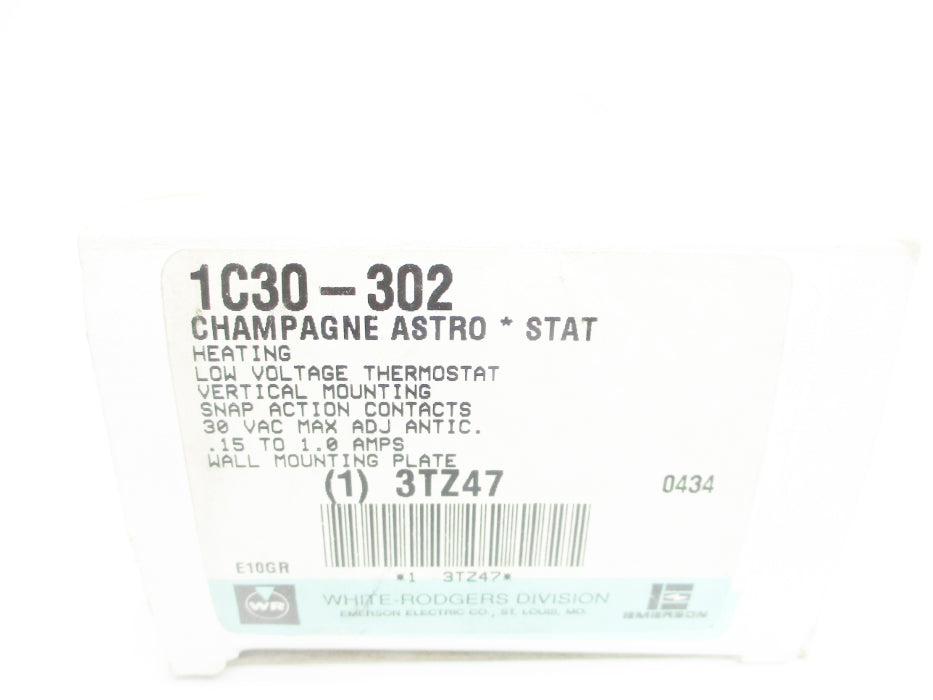 WHITE-RODGERS 1C30-302 3TZ47 NSMP