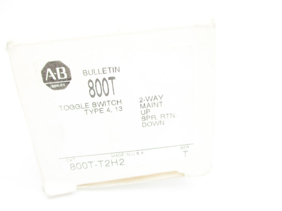 ALLEN BRADLEY 800T-T2H2 SER. T (WH) NSMP