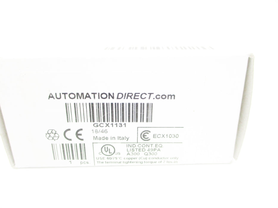 AUTOMATION DIRECT GCX1131 NSMP