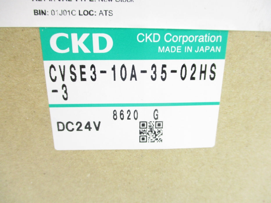 CKD CVSE3-10A-35-02HS-3 24VDC NSMP