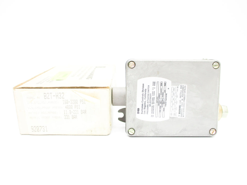BARKSDALE B2T-H32 160-3200PSI NSMP