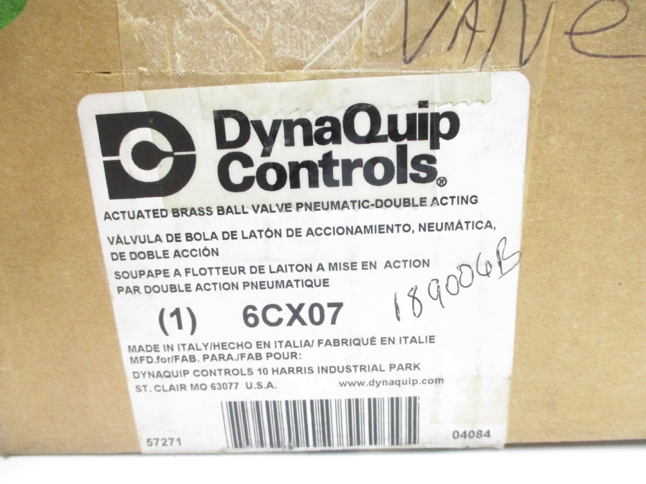 DYNAQUIP CONTROLS 6CX07 AP20DA 80PSI NSMP