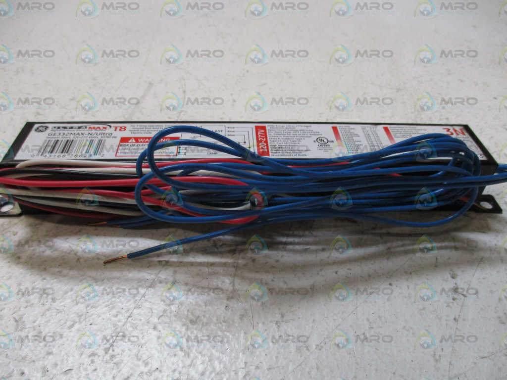 GENERAL ELECTRIC GE332MAX-N/ULTRA ELECTRONIC BALLAST *NEW NO BOX*
