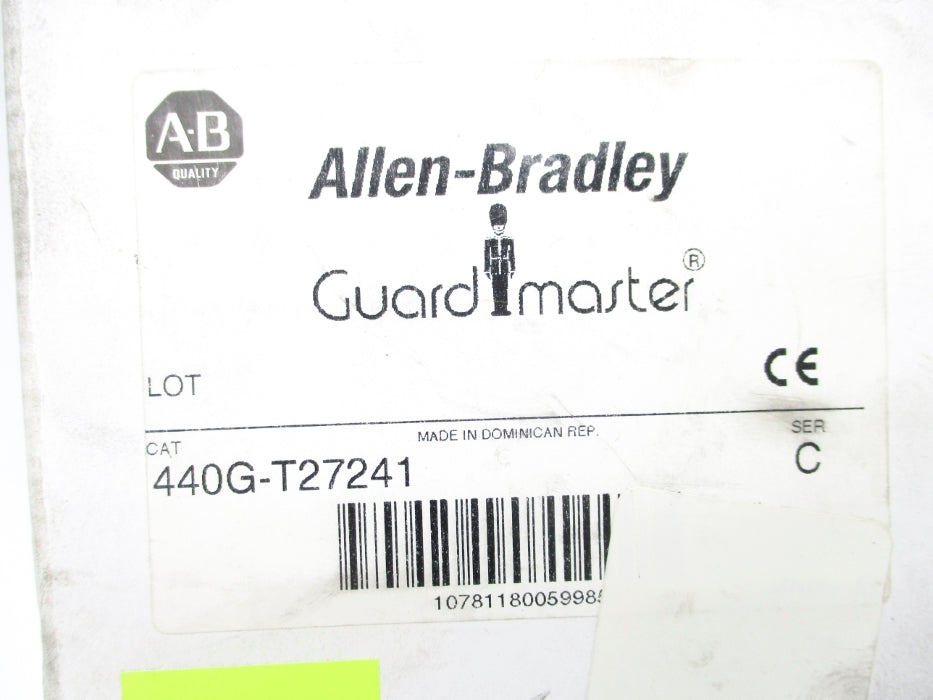 ALLEN BRADLEY 440G-T27241 SER. C (WH) NSMP