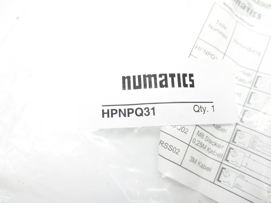 NUMATICS HPNPQ31 NSMP