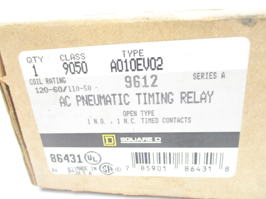 SQUARE D 9050A010EV02 SER. A 110/120V NSMP