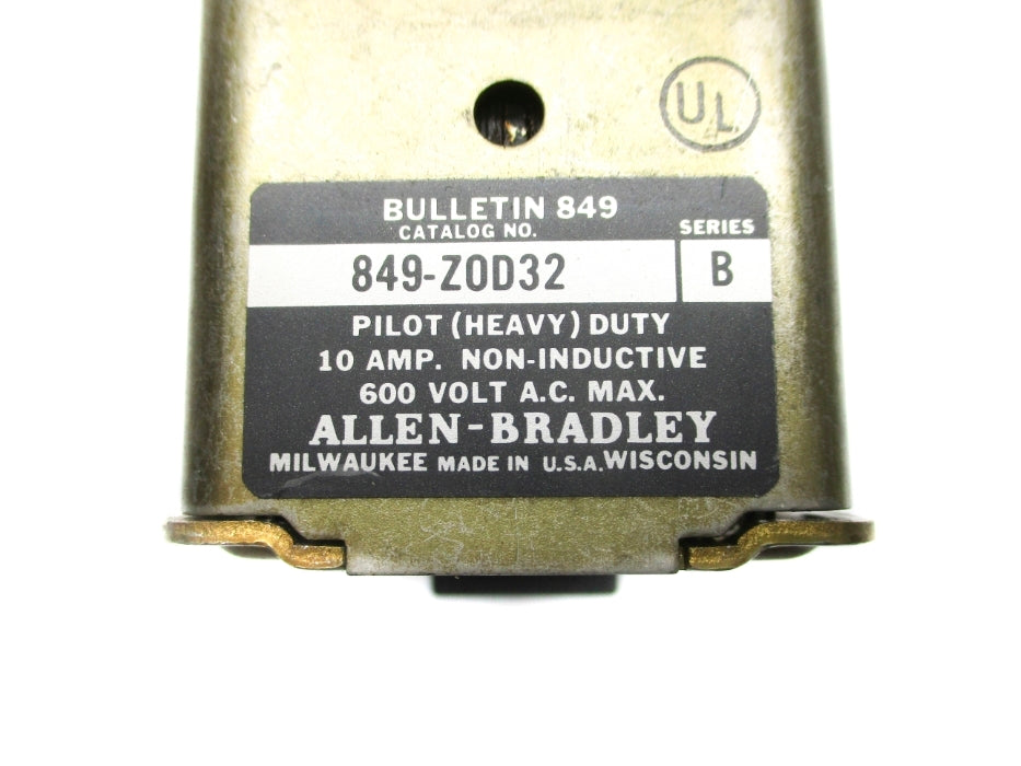 INDUSTRIAL SPARE PART 849-ZOD32 SER. B 10A 600VAC UNMP